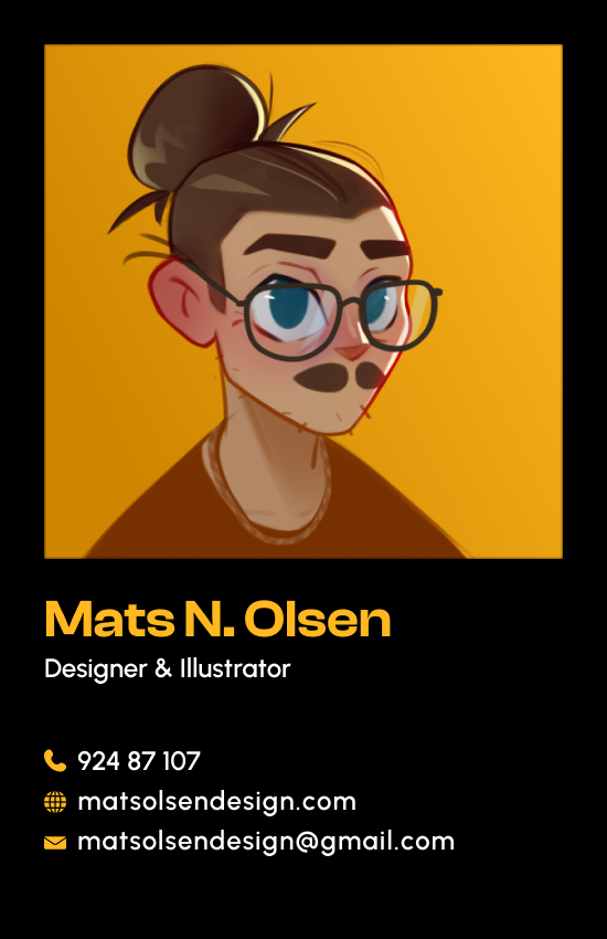 Business card front