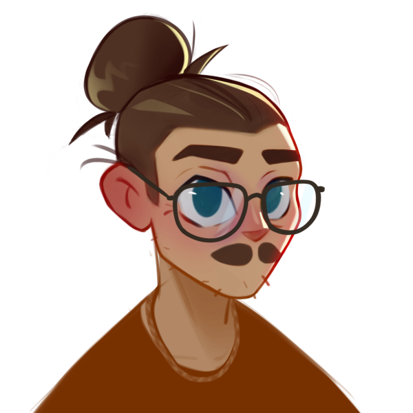 Portrait illustration of Mats